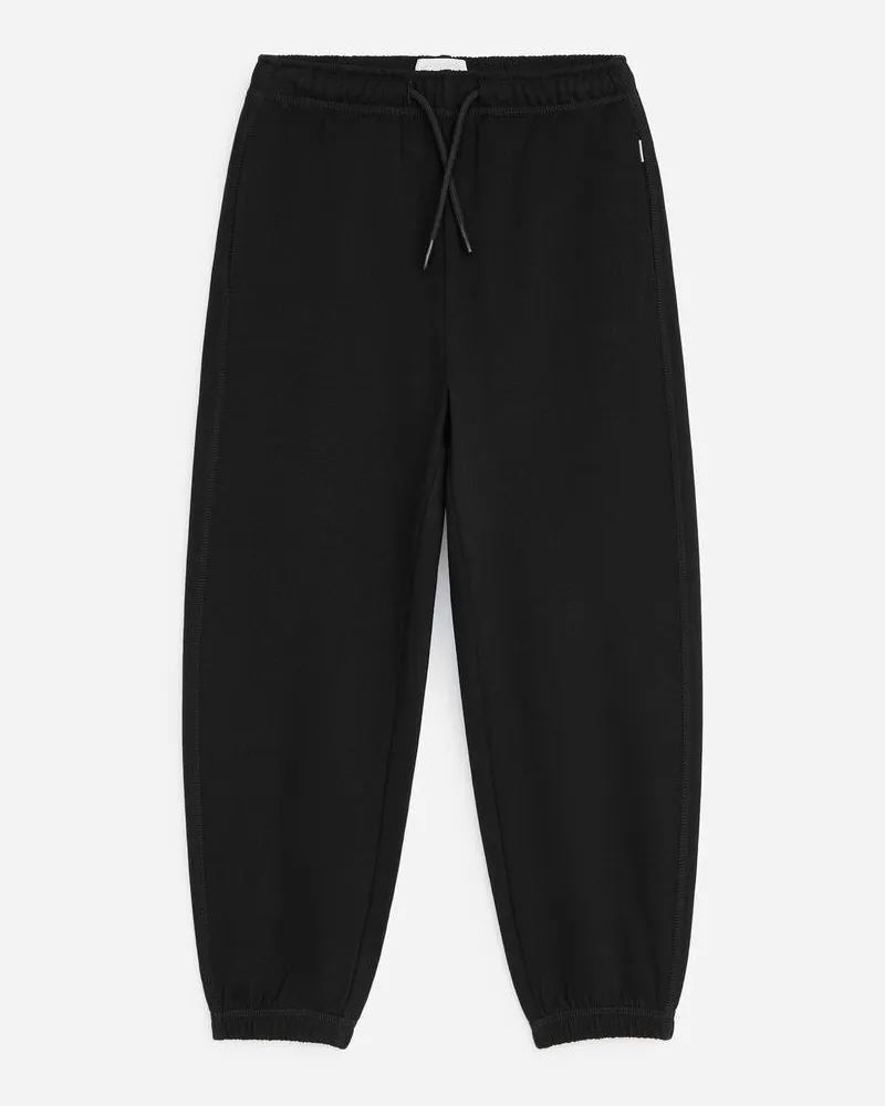 Arket Legere Sporthose -Schwarz Schwarz