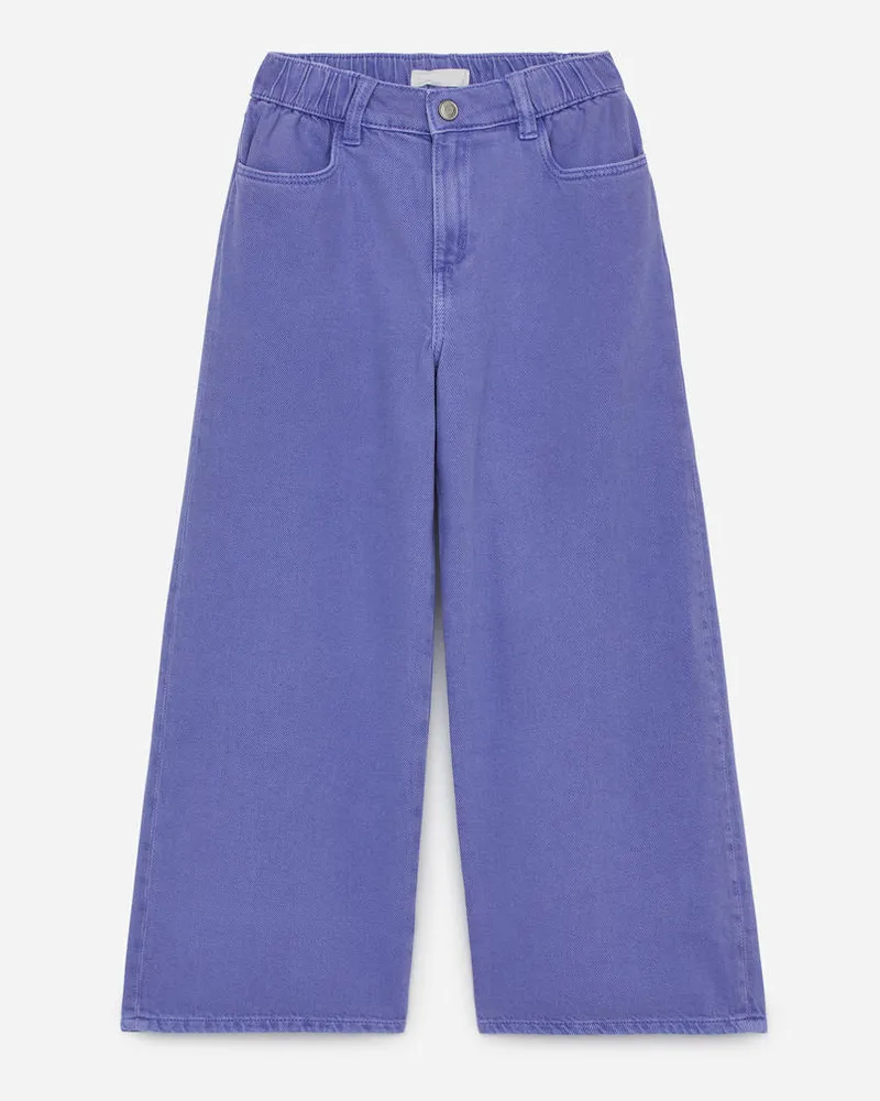 Arket Weite Jeanshose - Lila Lila