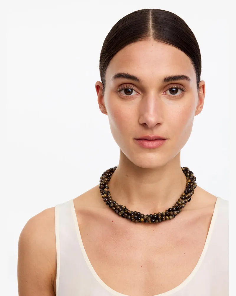 Arket Chunky Halskette -Braun Braun