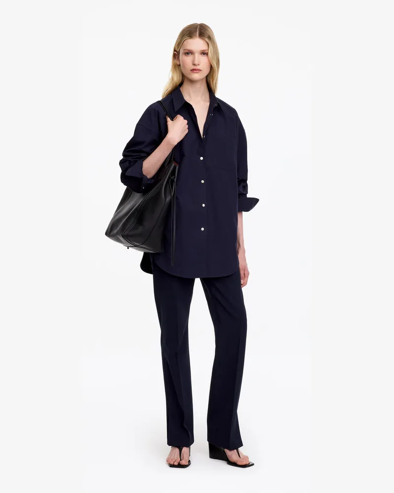 Arket Schmale Elegante Hose -Blau Blau