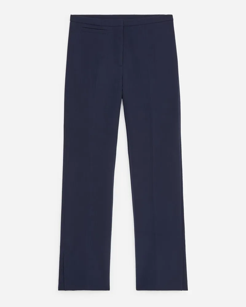 Arket Schmale Elegante Hose -Blau Blau