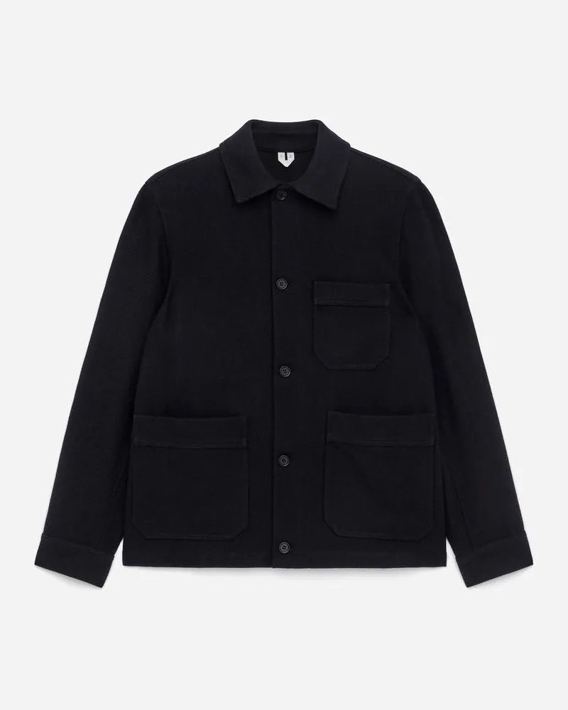 Arket Overshirt Aus Wollmischung -Blau Blau