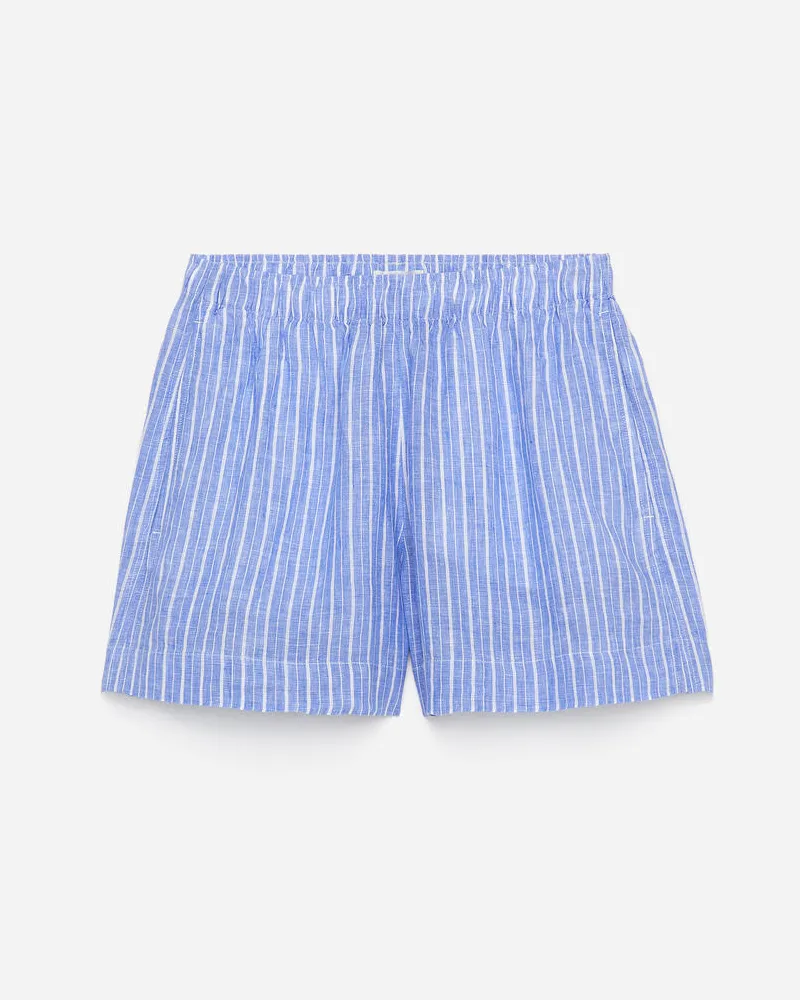 Arket Leinen-Shorts -Blau Blau