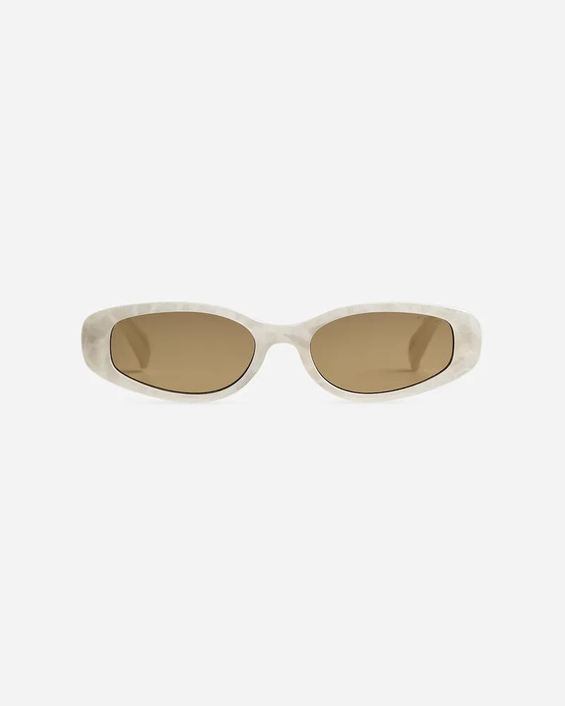Komono Sonnenbrille Emery Von KOMONO -Weiß Weiß