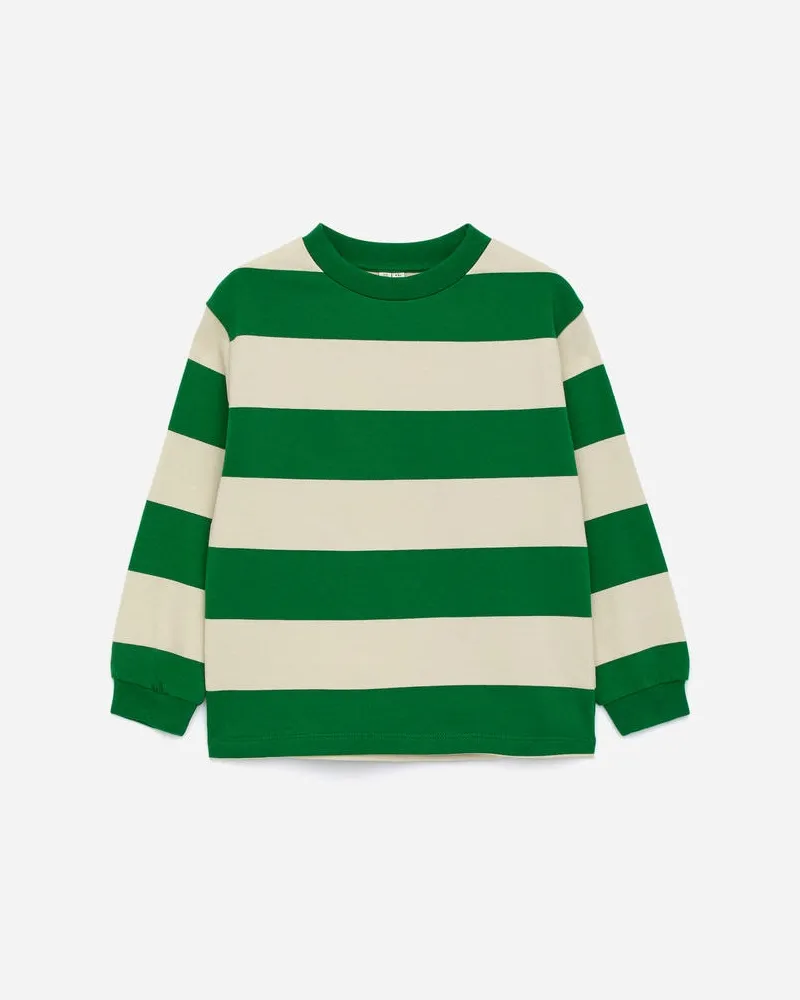 Arket Frottee-Sweatshirt -Grün Grün