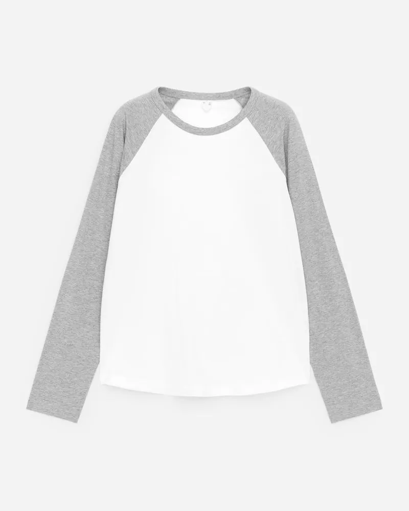 Arket Langarmshirt -Grau Grau
