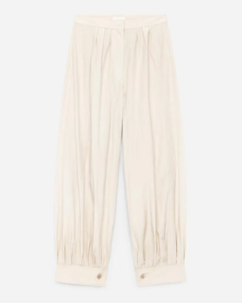 Arket Hose Mit Bubble-Saum -Beige Beige