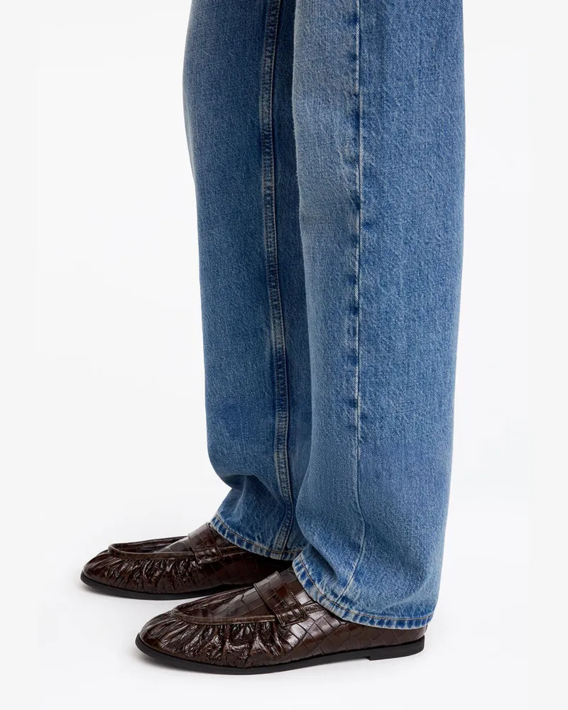 Arket Loafer Aus Weichem Leder -Braun Braun