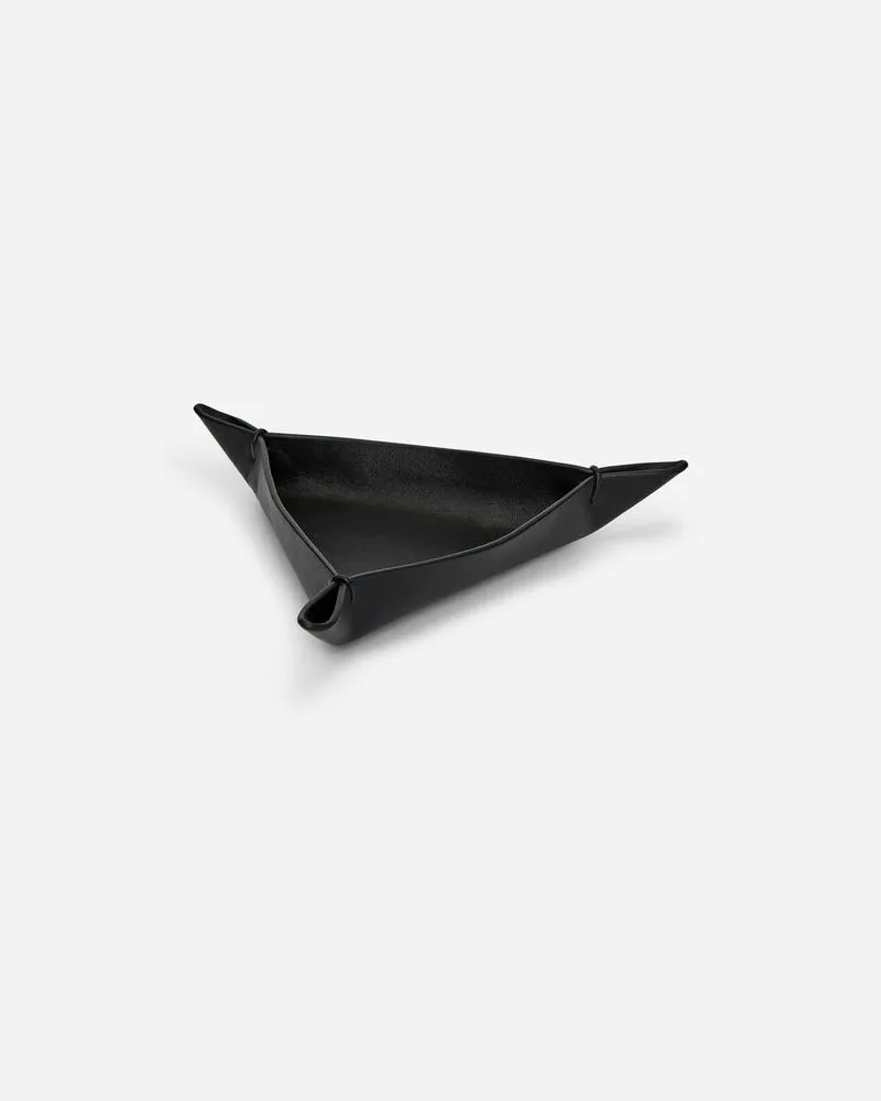 Arket Lederschale - Schwarz Schwarz