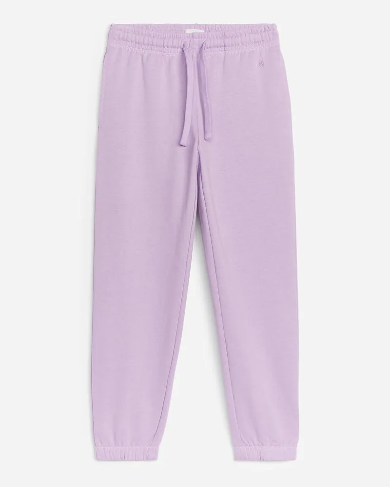 Arket Jogginghose Aus French Terry - Lila Lila