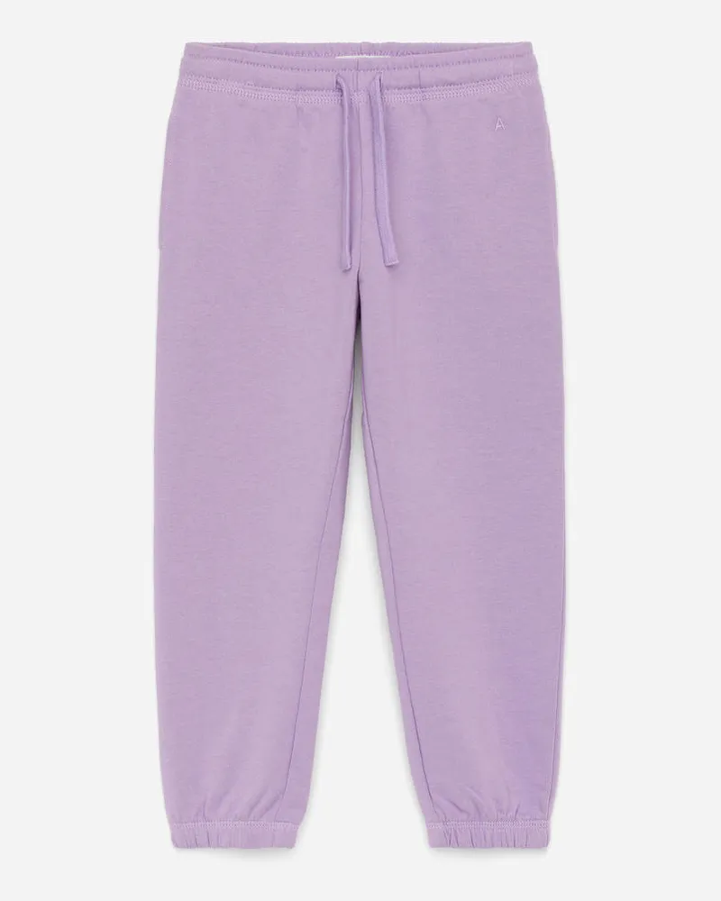 Arket Jogginghose Aus French Terry - Lila Lila