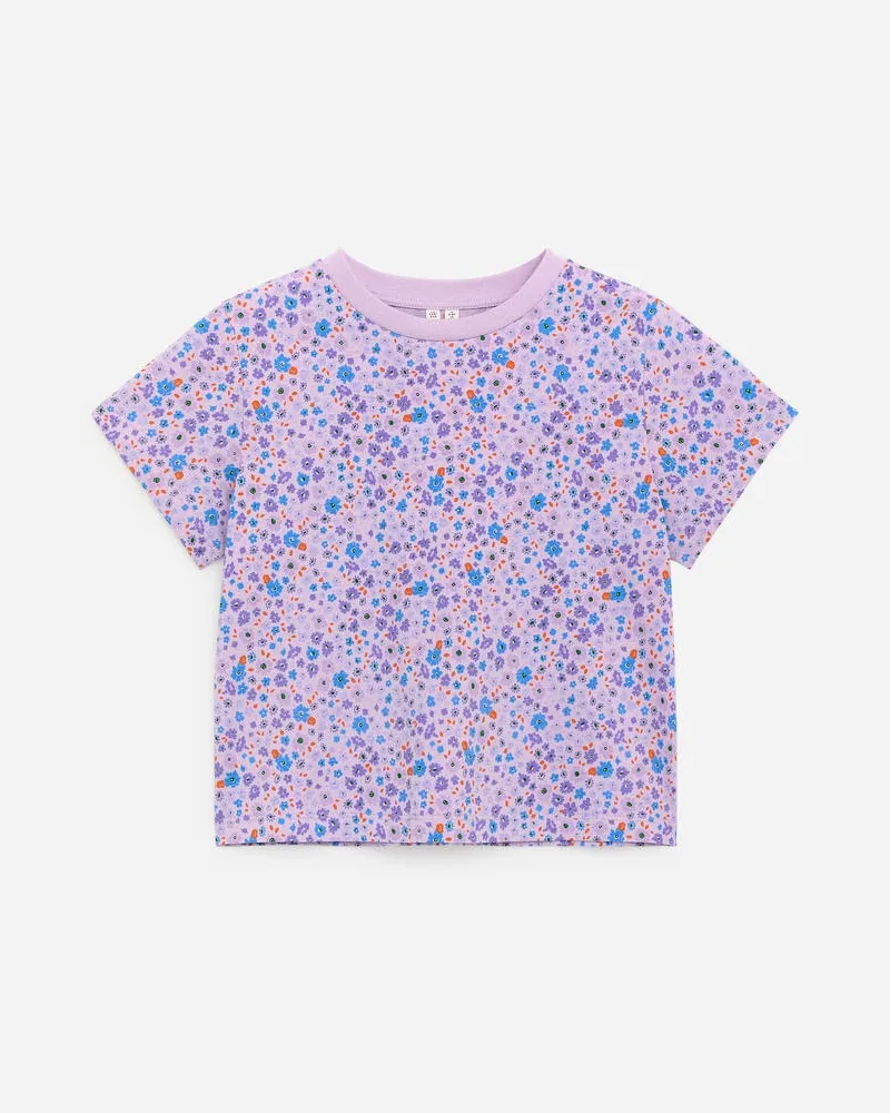 Arket Weit Geschnittenes T-Shirt -Lila Lila