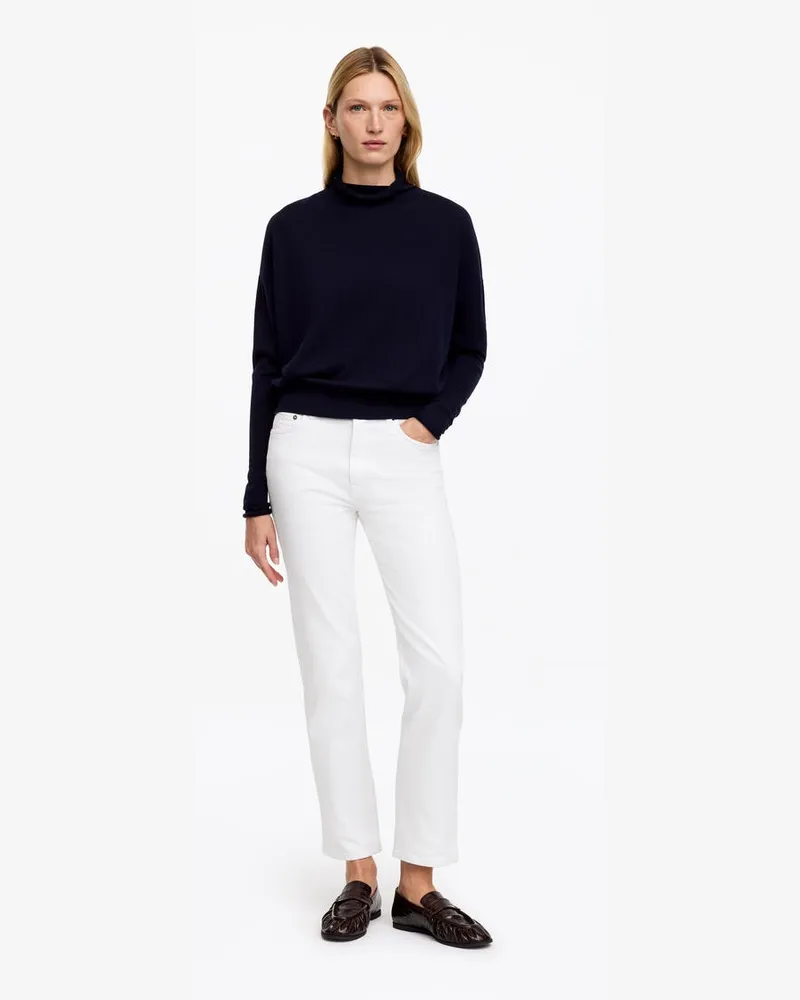 Arket JADE Cropped Slim Jeans -Weiß Weiß