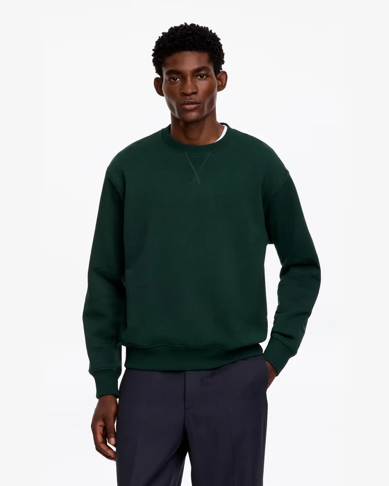 Arket Schweres Sweatshirt -Grün Grün