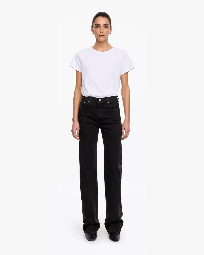 Arket LINDEN Bootcut Jeans -Schwarz Schwarz