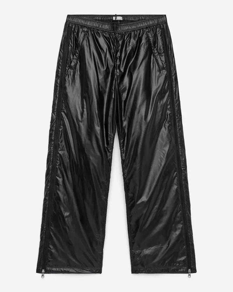 Arket Gefütterte Hose -Schwarz Schwarz