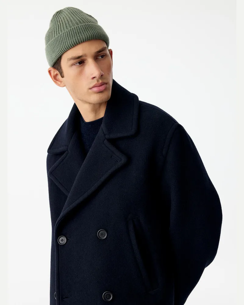 Arket Rippstrick-Beanie -Grün Grün