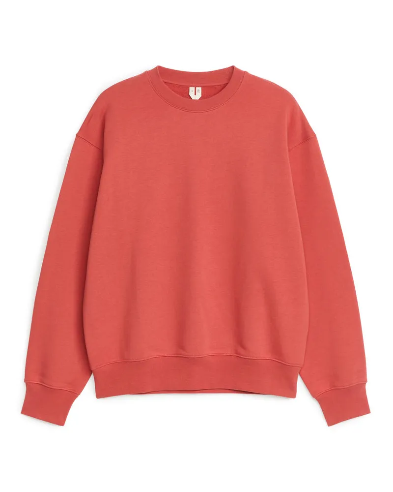 Arket Legeres Sweatshirt Rot