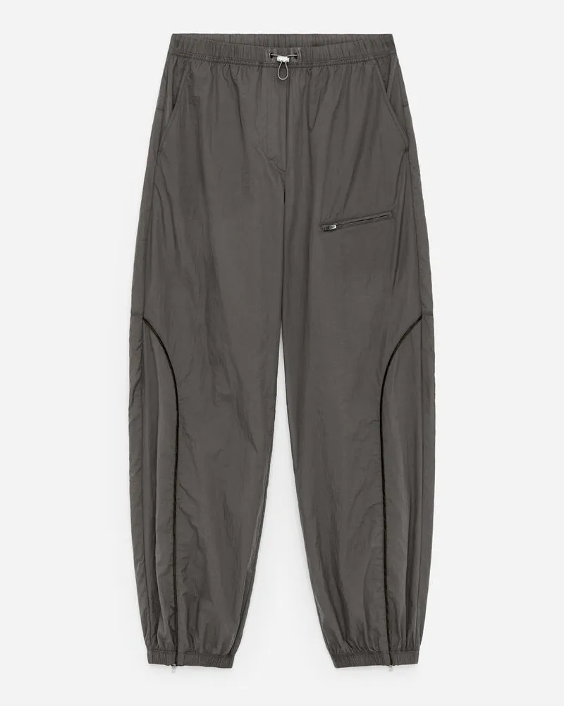 Arket Hose Aus Ripstop -Grau Grau