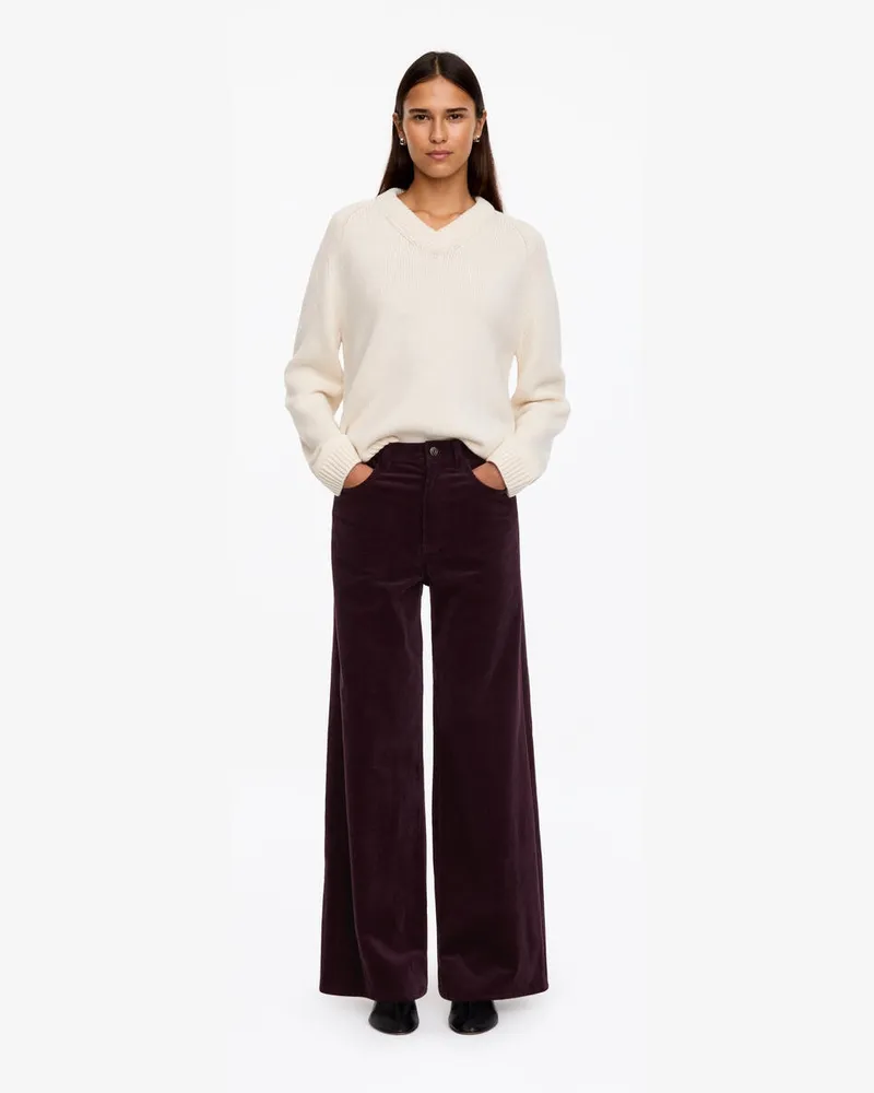 Arket Cordhose -Lila Lila