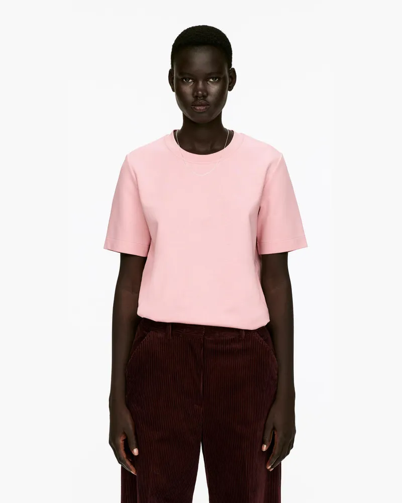 Arket PEARL Schweres T-Shirt -Rosa Rosa