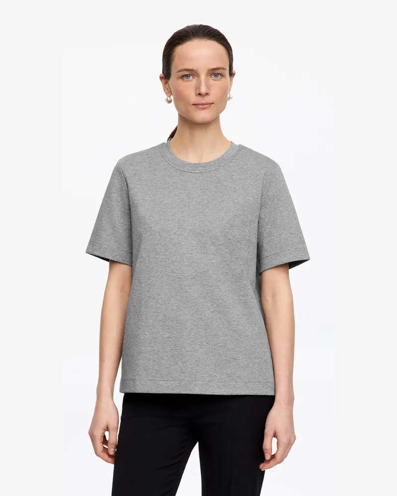 Arket PEARL Schweres T-Shirt -Grau Grau