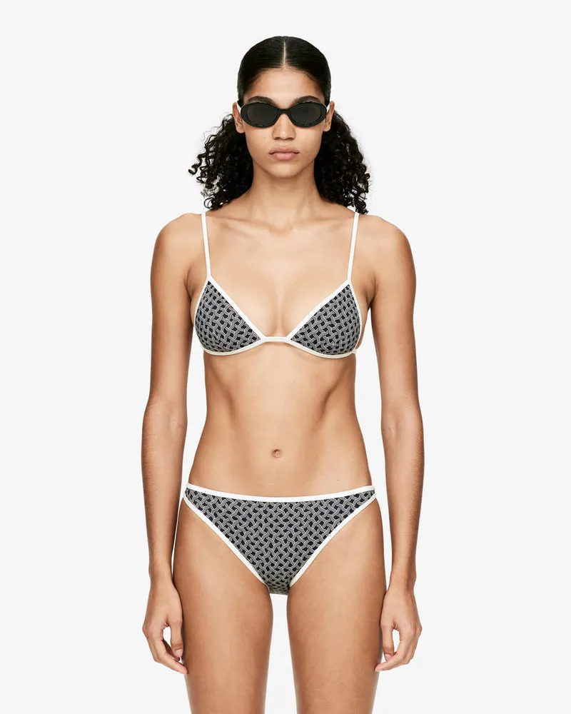 Arket Tief Sitzende Bikinihose -Blau Blau