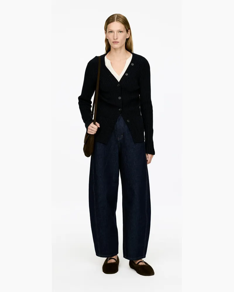 Arket Jeans Mit Barrel Legs -Blau Blau