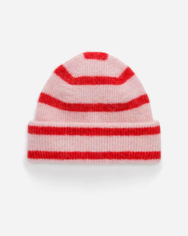 Arket Beanie Aus Alpakawolle Und Wolle -Rosa Rosa