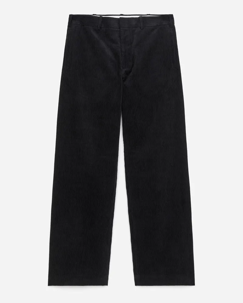 Arket Lockere Cordhose -Grau Grau