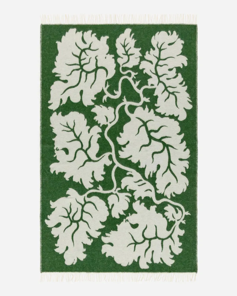 Arket Wolldecke Von Klippan -Grün Grün