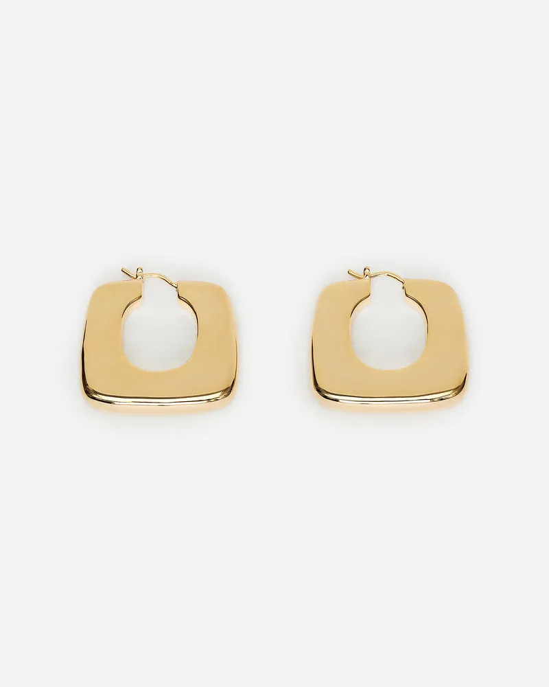 Arket Vergoldete Hoops -Goldfarben Goldfarben