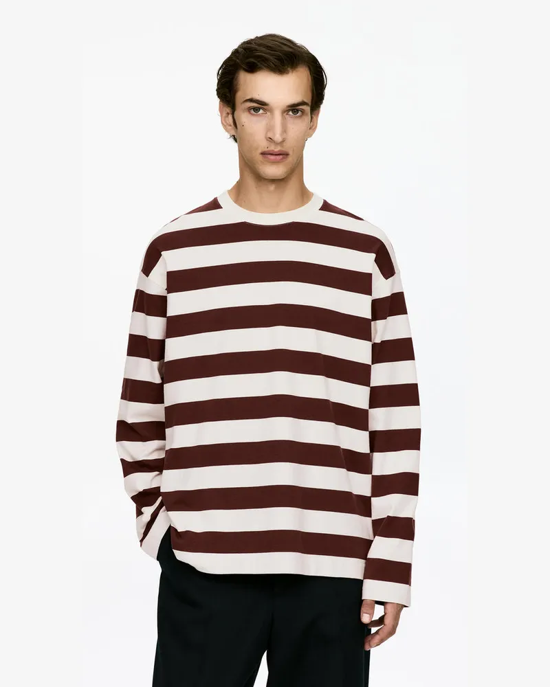 Arket Langarmshirt -Rot Rot