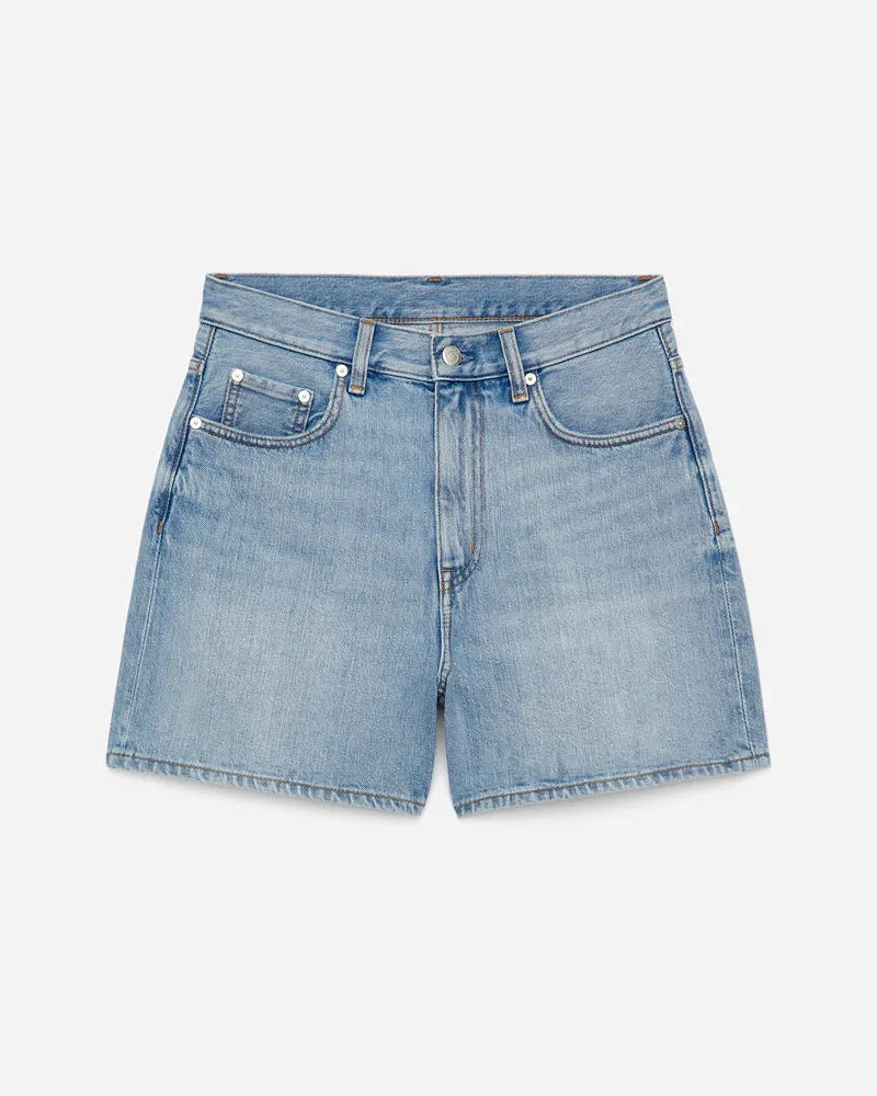 Arket Jeansshorts - Blau Verwaschenes