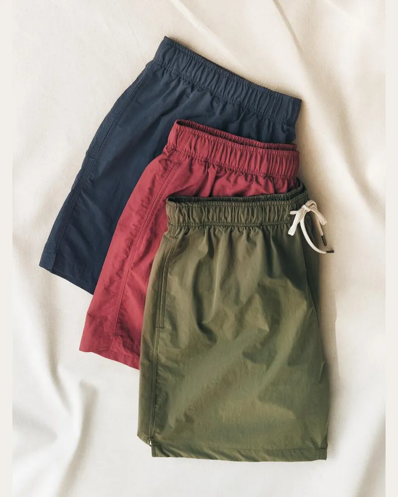 Arket Sportliche Badeshorts -Blau Blau
