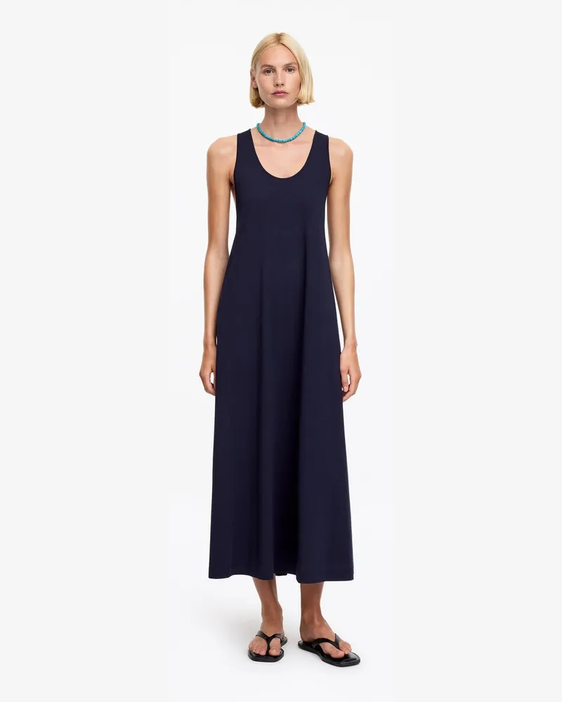 Arket Maxikleid Mit Twistdetail -Blau Blau