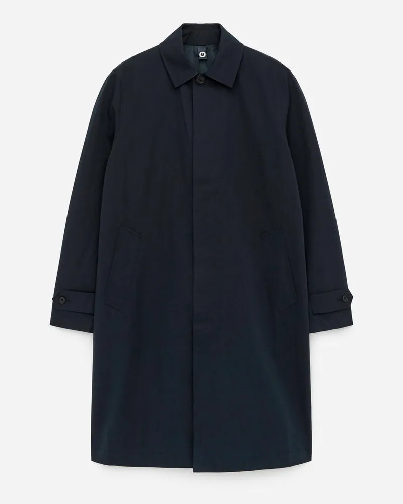 Arket Halblanger 2-In-1 Car-Coat - Blau Dunkelblau