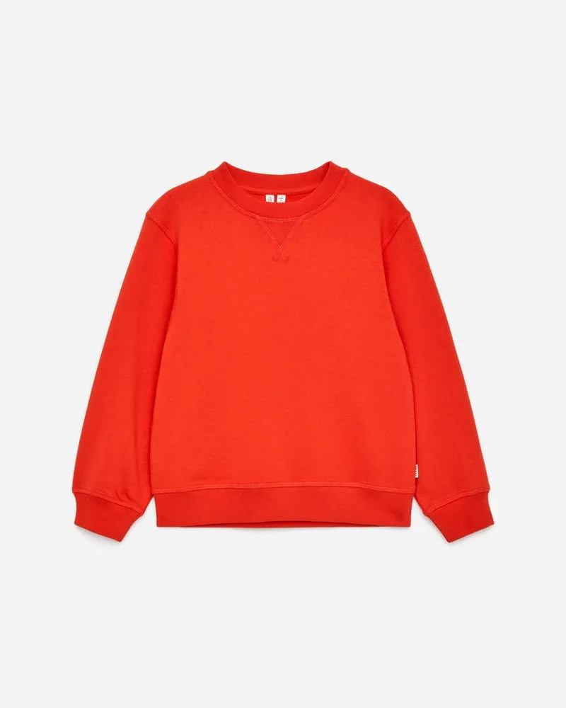 Arket Sweatshirt Aus French Terry -Orange Orange