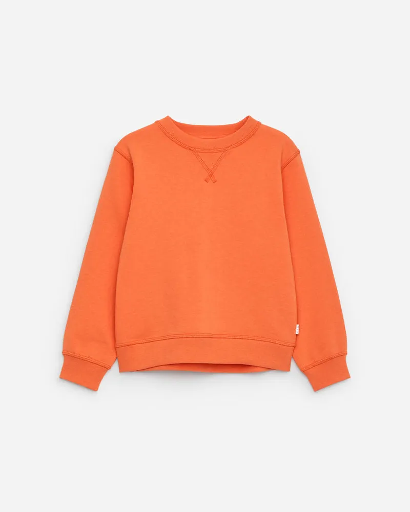 Arket Sweatshirt Aus French Terry -Orange Orange
