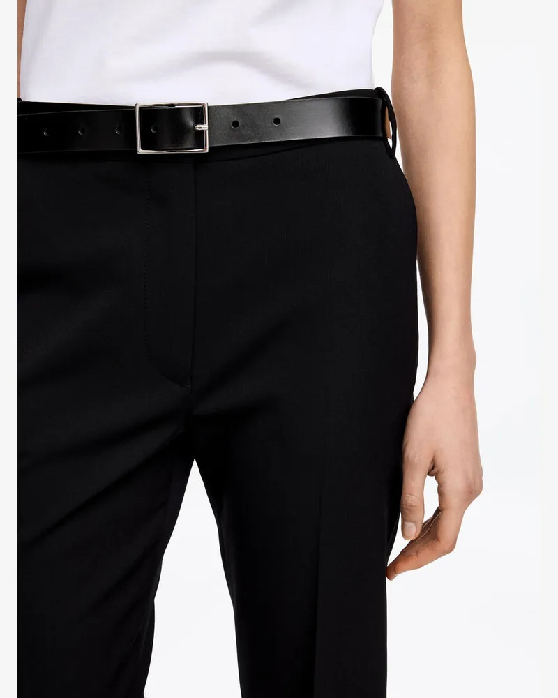 Arket Ledergürtel -Schwarz Schwarz