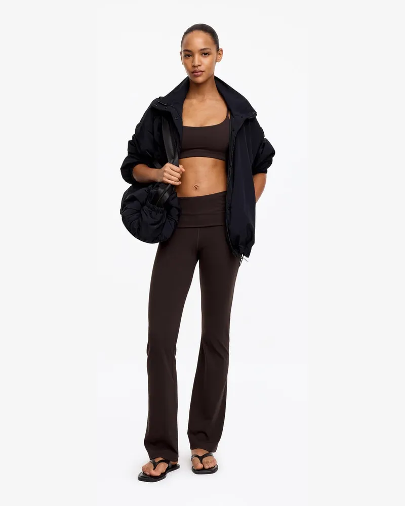 Arket Ausgestellte Leggings -Braun Braun