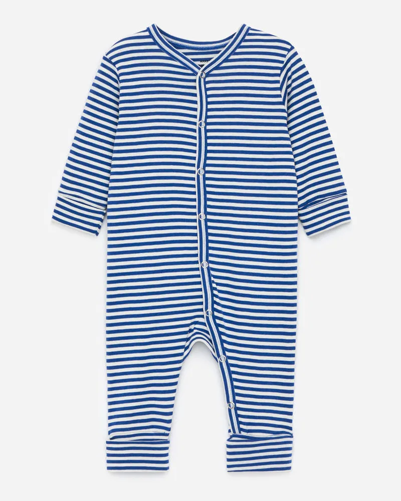 Arket Pyjama Aus Baumwolle - Blau|Mehrfarbig|Weiß Blau