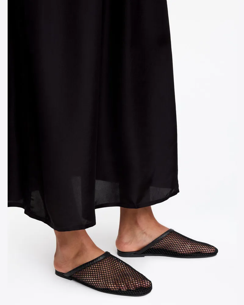 Arket Mesh-Mule -Schwarz Schwarz