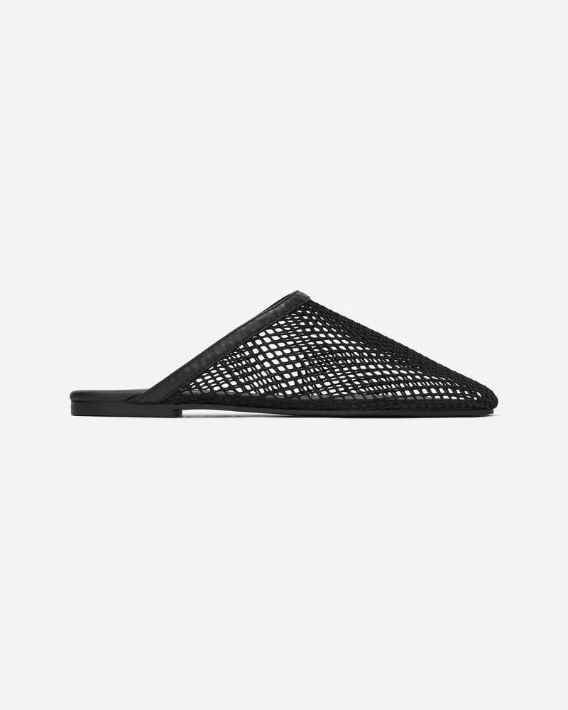 Arket Mesh-Mule -Schwarz Schwarz