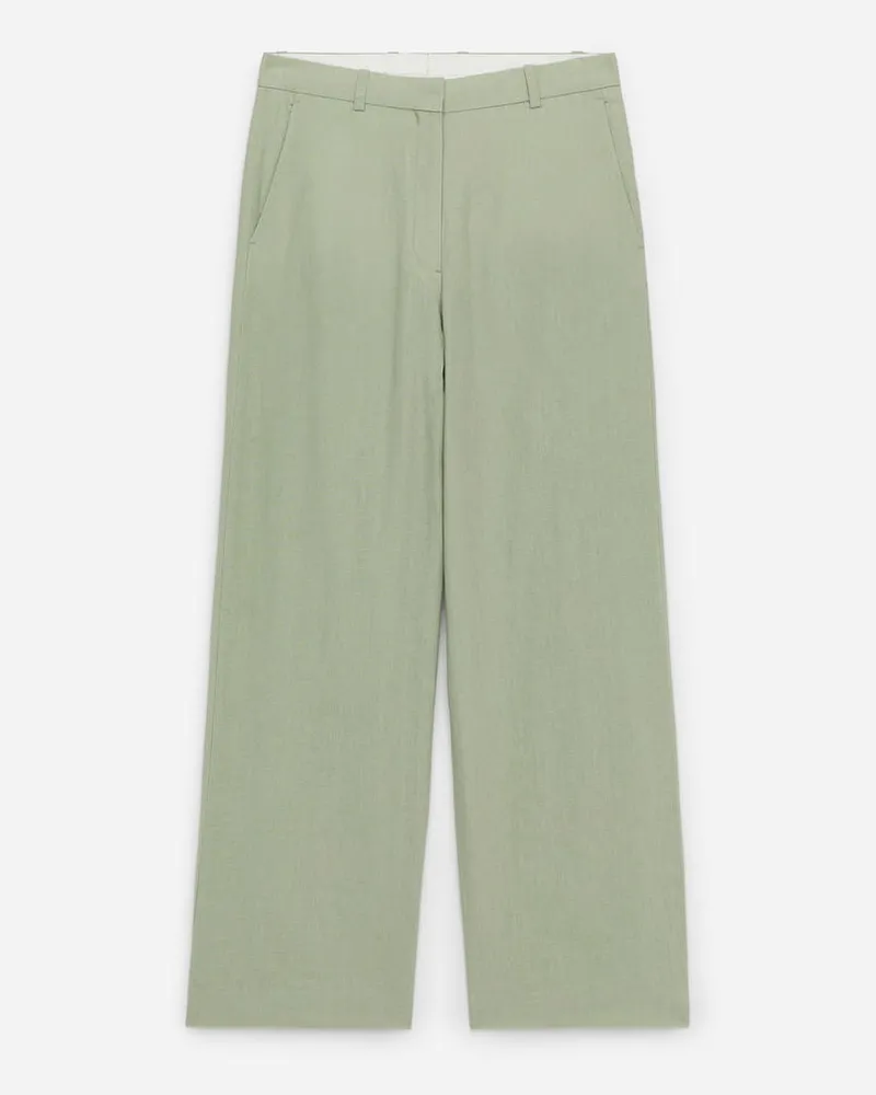 Arket Leinenhose -Grün Grün