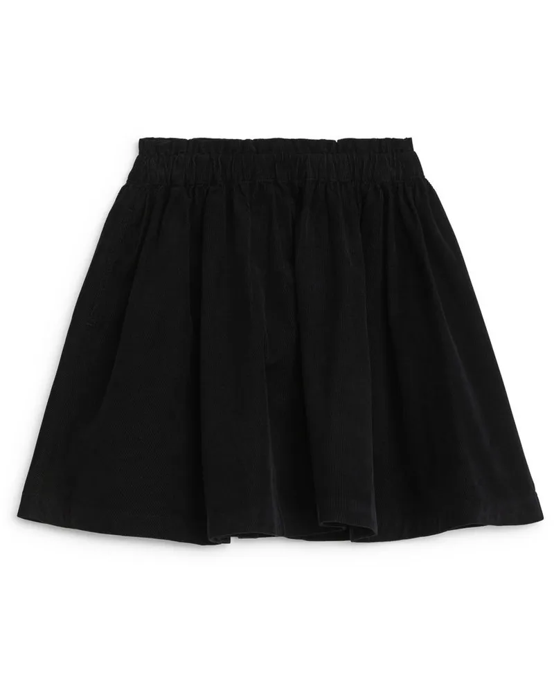 Arket Cordrock -Schwarz Schwarz