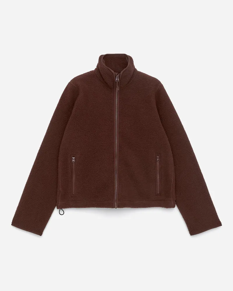 Arket Fleecejacke -Braun Braun