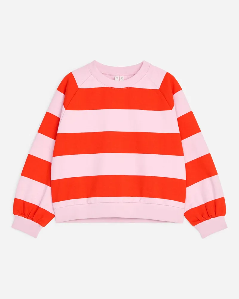 Arket Legeres Sweatshirt -Rosa Rosa