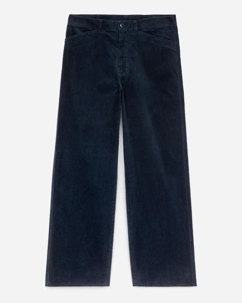 Arket Lockere Cordhose -Blau Blau