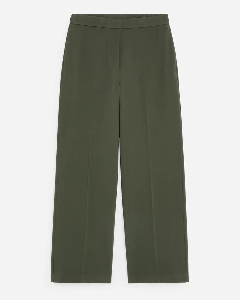 Arket Cropped-Hose -Grün Grün